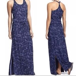 Athleta Blue Maxi Dress